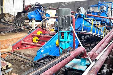 隆中重工尾礦脫水生產(chǎn)線，尾礦脫水振